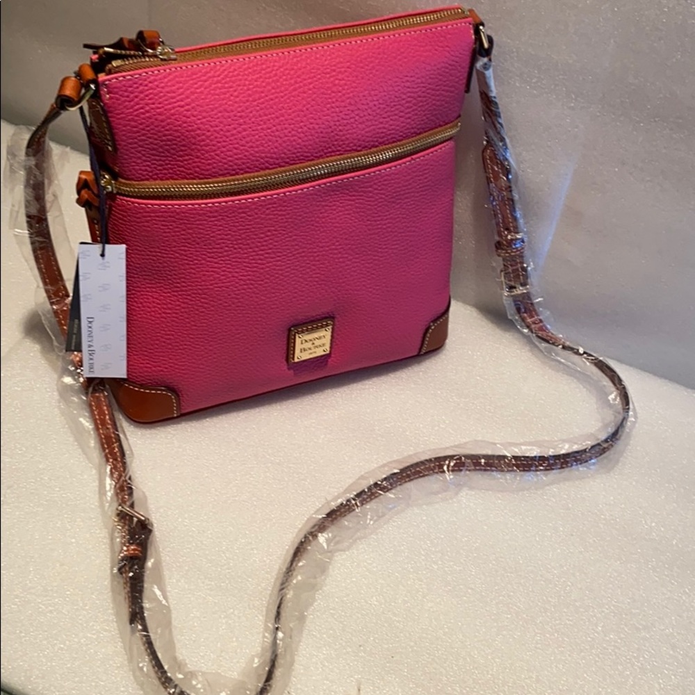 Vintage Dooney & Bourke - NWT - Pink Crossbody